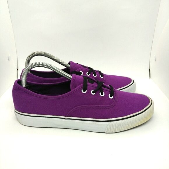 Airwalk Legacee Classic Canvas Sneakers Shoes Women's Size 9 Purple‎ - Picture 1 of 8